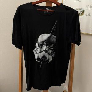 Star Wars TROOPER ON A STAKE BLACK TEE